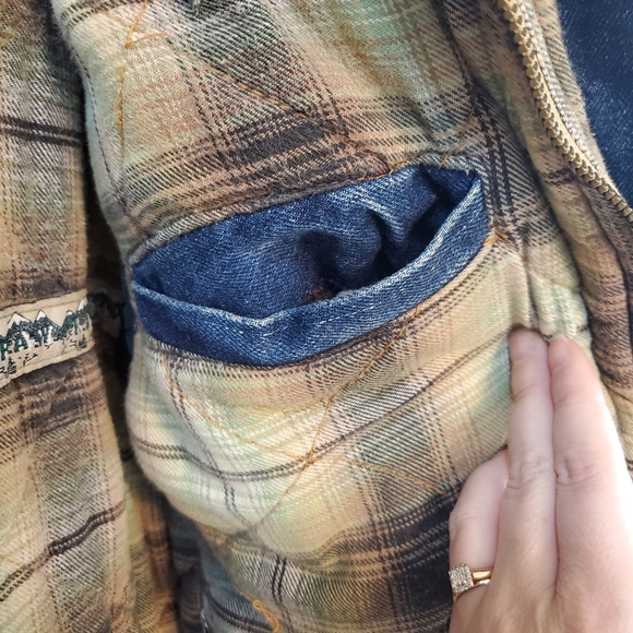 VTG 80S RAW Rugged Active Wear Denim Jacket - Picture 9 of 14